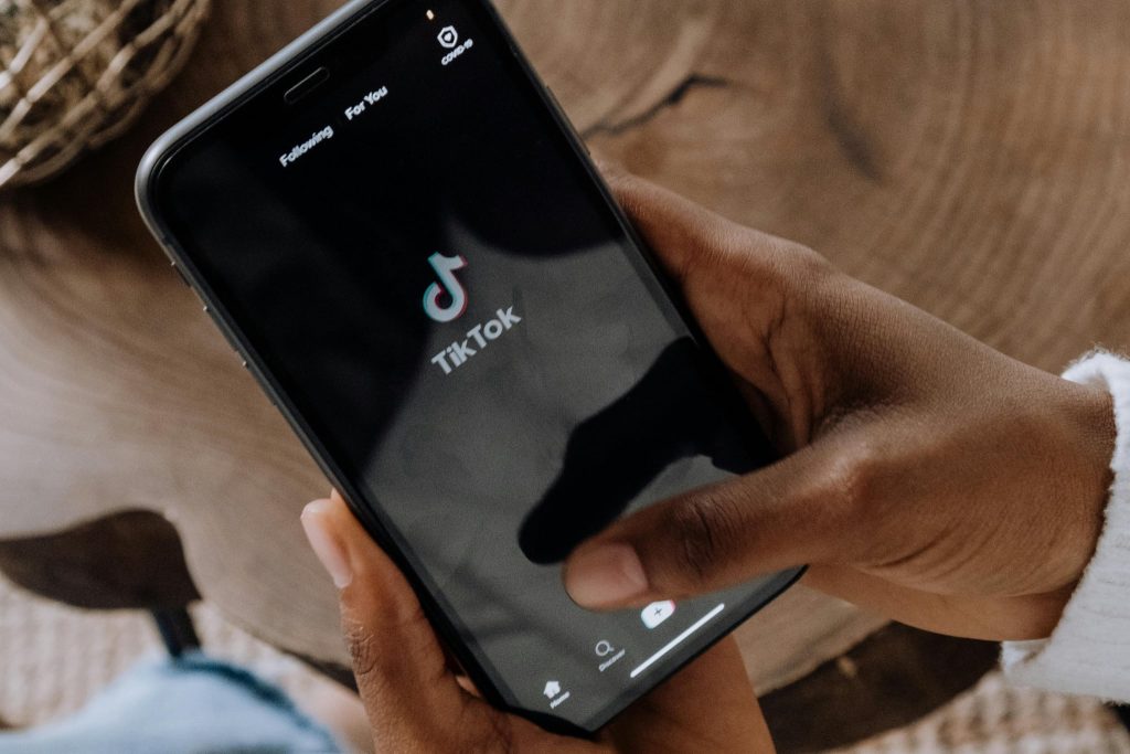 Tiktok a telefonon